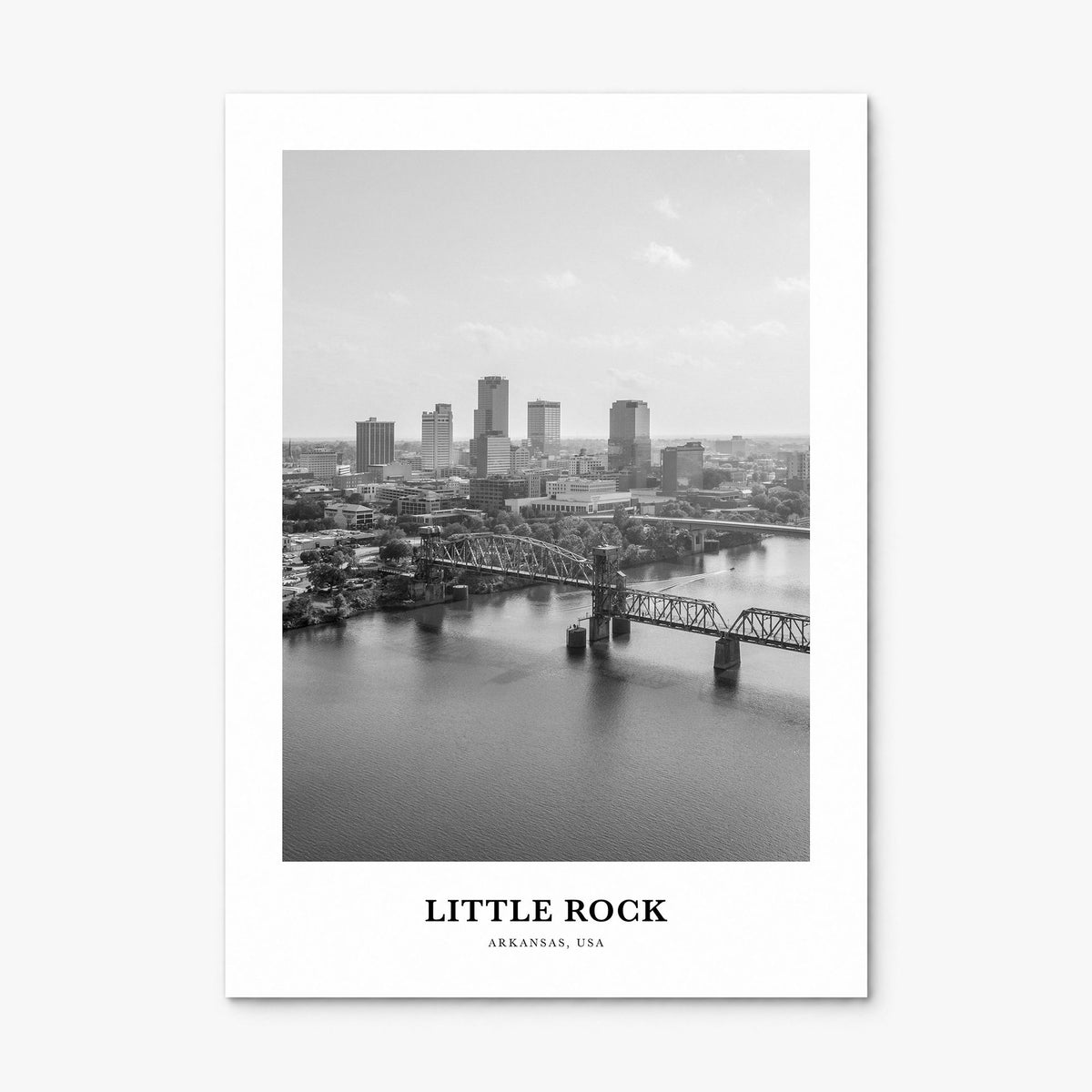 Little Rock Classic Poster, print only (unframed)