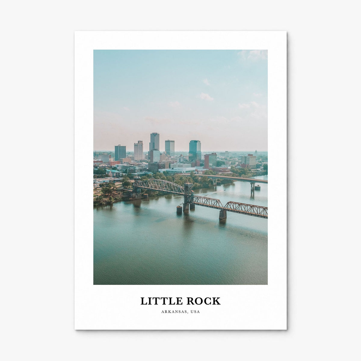 Little Rock Classic Poster, print only (unframed)
