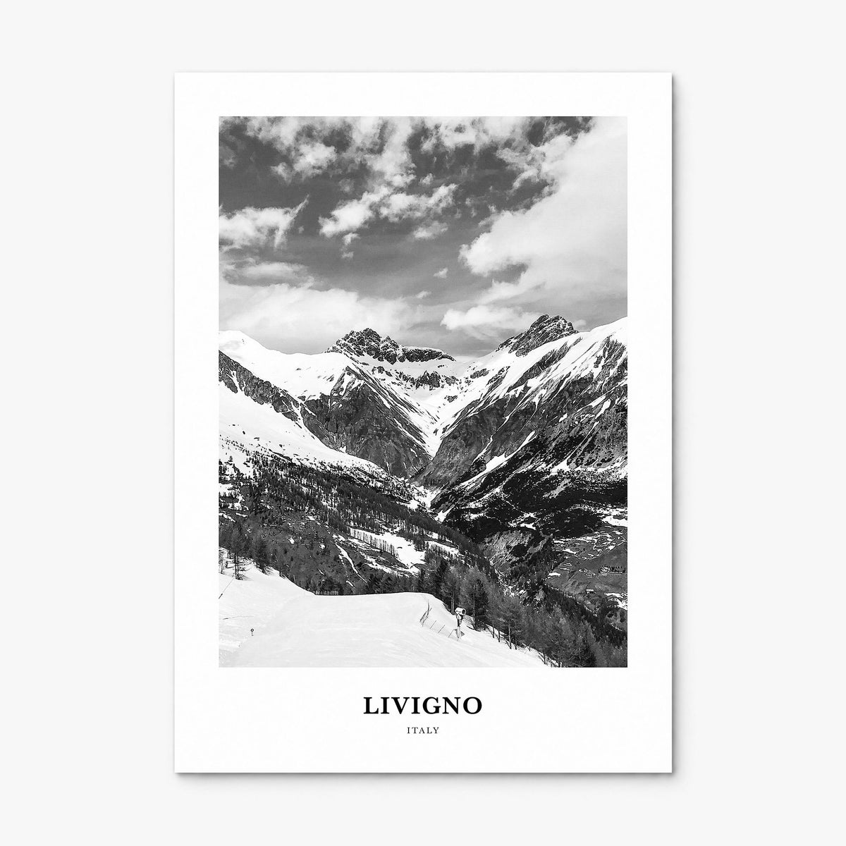 Livigno Classic Poster, print only (unframed)