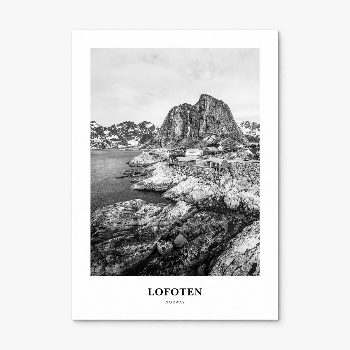 Lofoten Classic Poster, print only (unframed)
