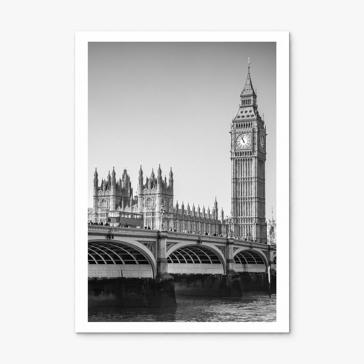 London Photo No 1 Poster, print only (unframed), white border