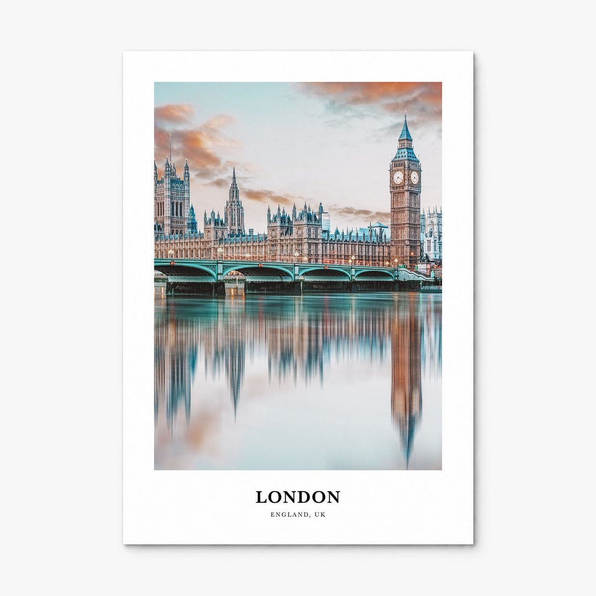 London Classic No 1 Poster, print only (unframed)
