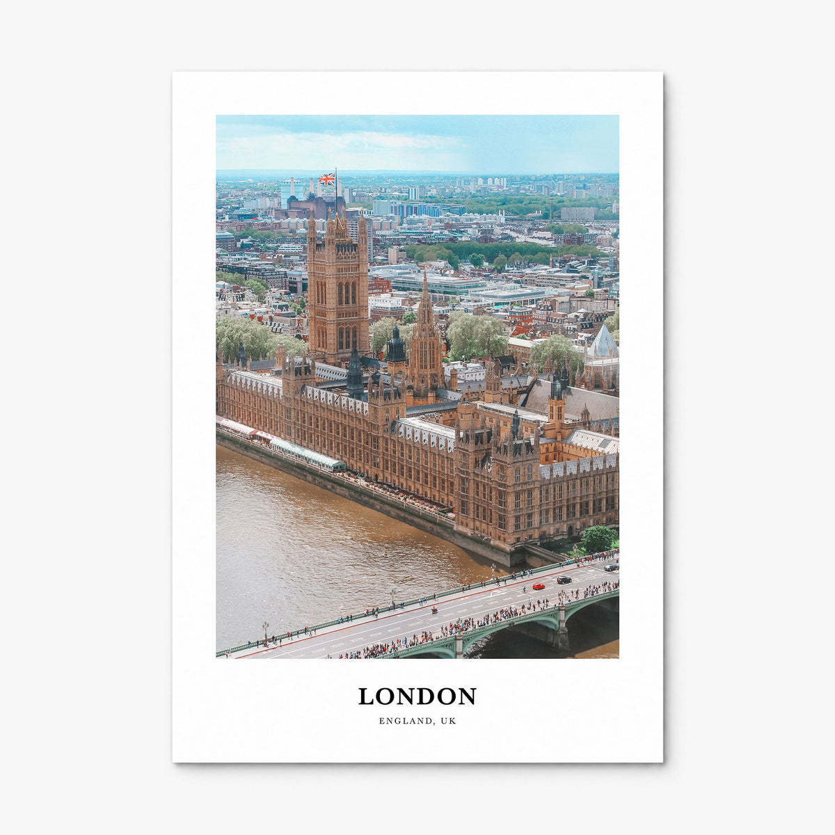London Classic No 3 Poster, print only (unframed)
