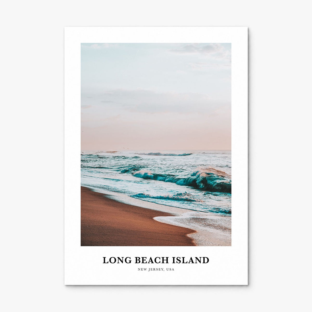 Long Beach Island Classic No 1 Poster, print only (unframed)
