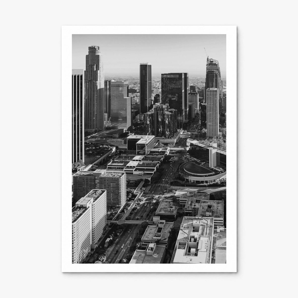 Los Angeles Photo No 3 Poster, print only (unframed), white border