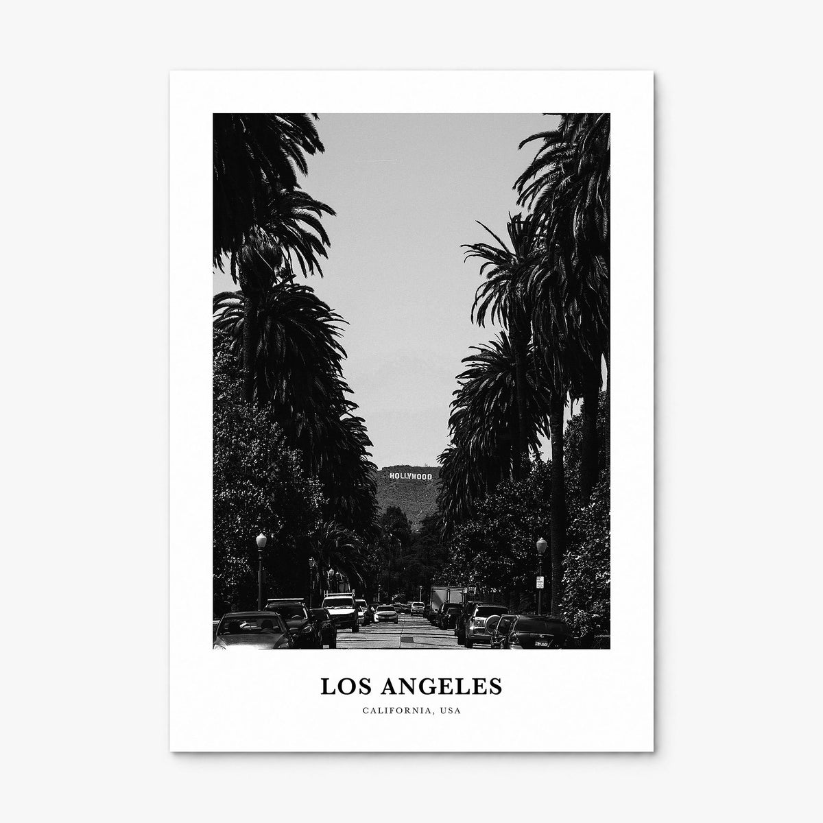 Los Angeles Classic No 2 Poster, print only (unframed)