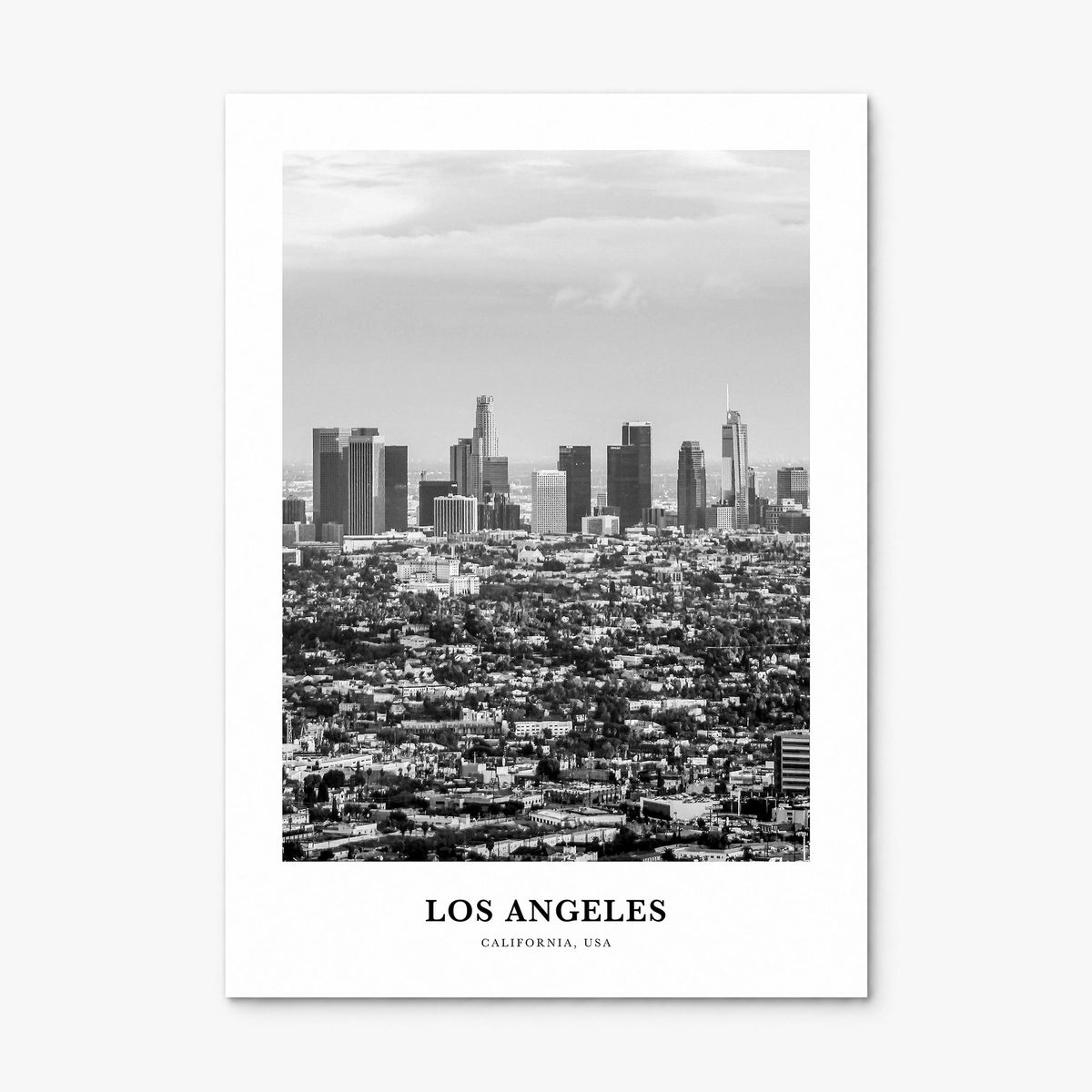 Los Angeles Classic No 3 Poster, print only (unframed)