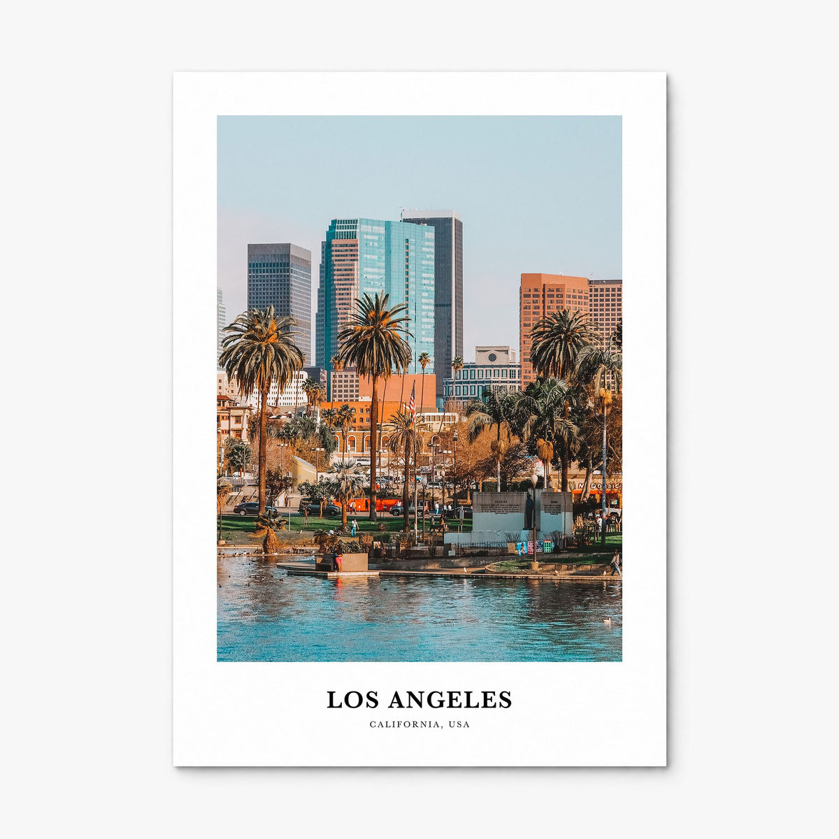 Los Angeles Classic No 1 Poster, print only (unframed)