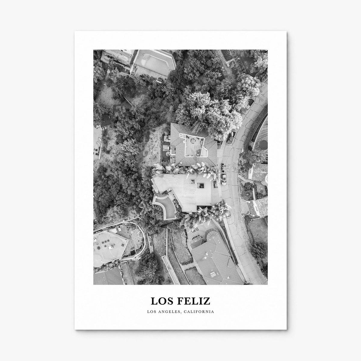 Los Feliz Classic Poster, print only (unframed)