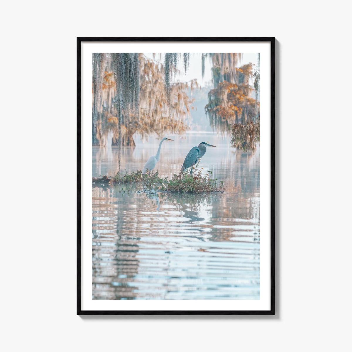 Louisiana no. 2 colorful photo poster of United States – vertical wall art, unframed print shown in interior mockup