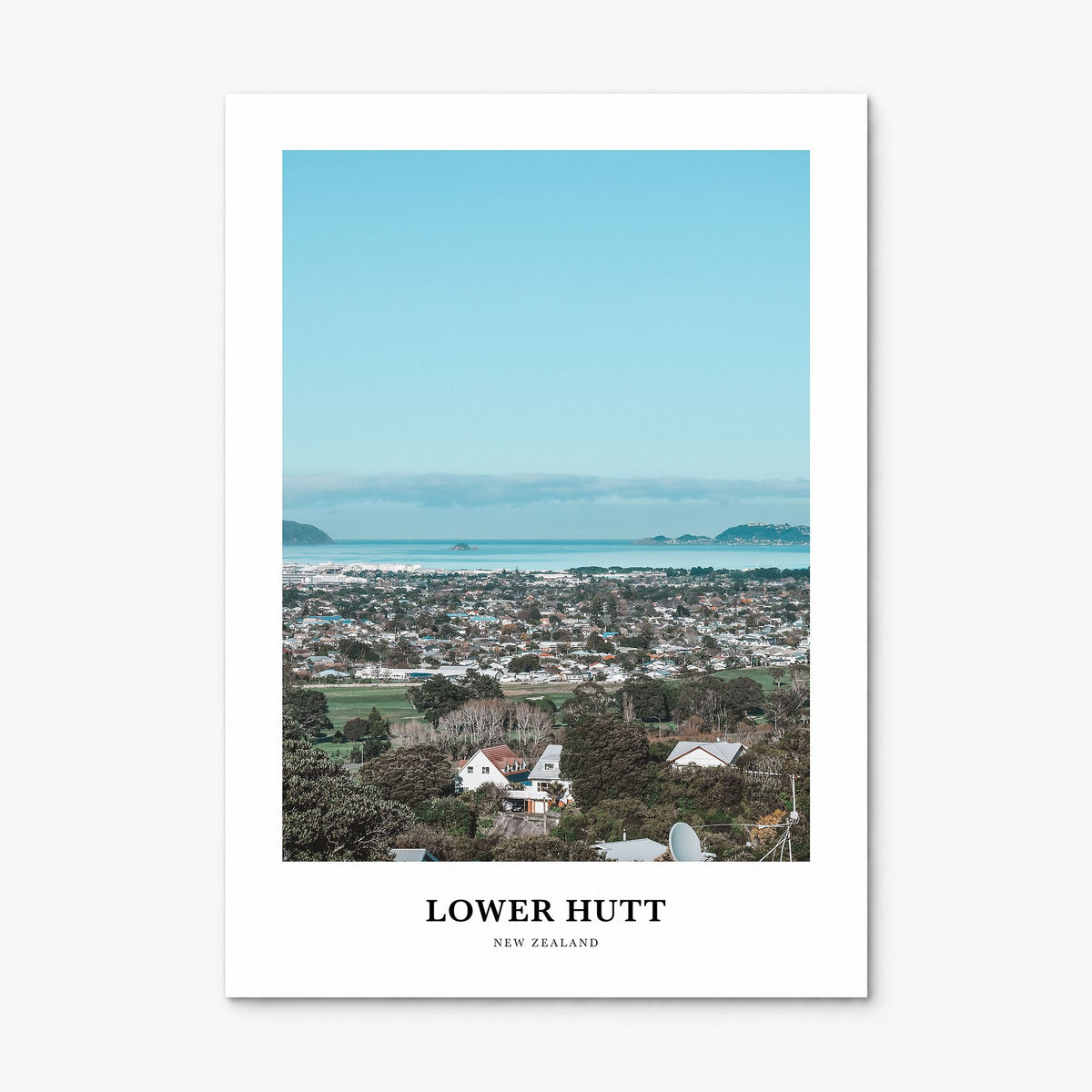 Lower Hutt Classic Poster, print only (unframed)