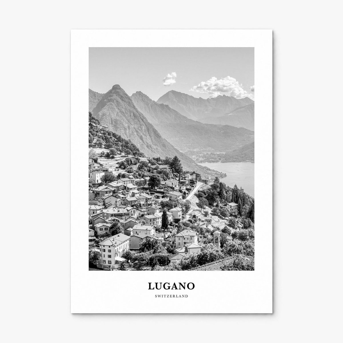 Lugano Classic Poster, print only (unframed)