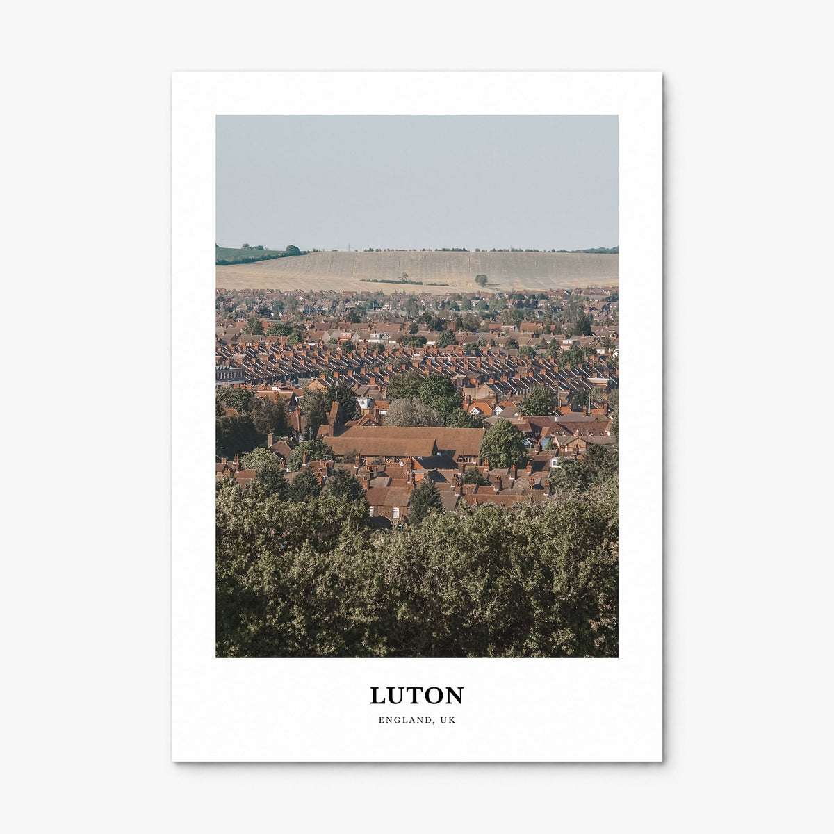 Luton Classic Poster, print only (unframed)