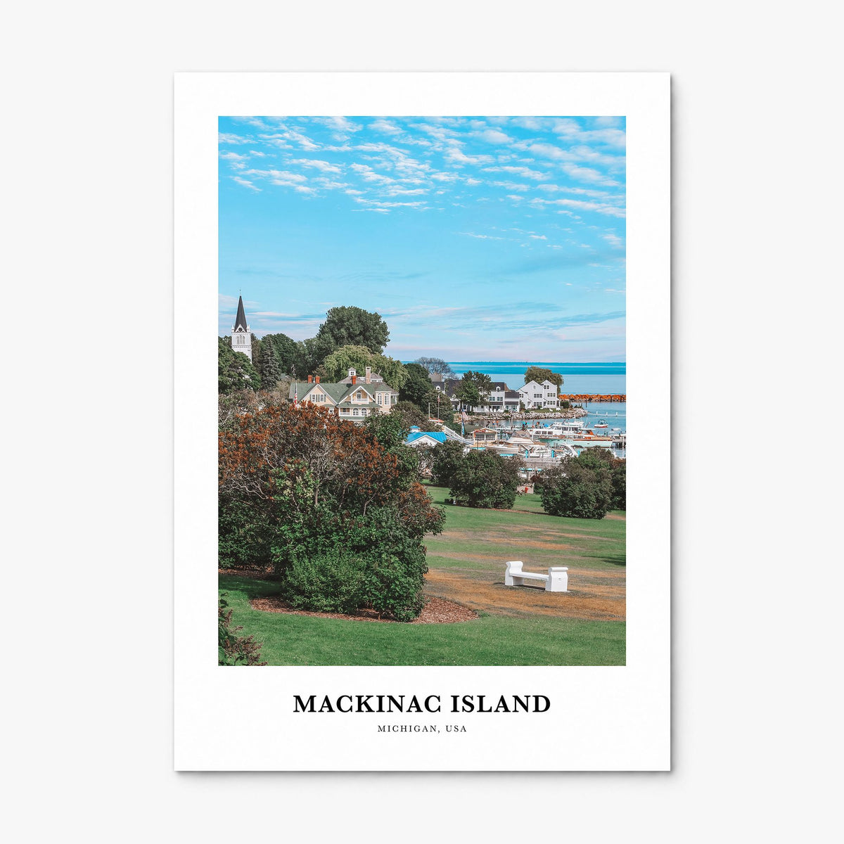 Mackinac Island Classic Poster, print only (unframed)