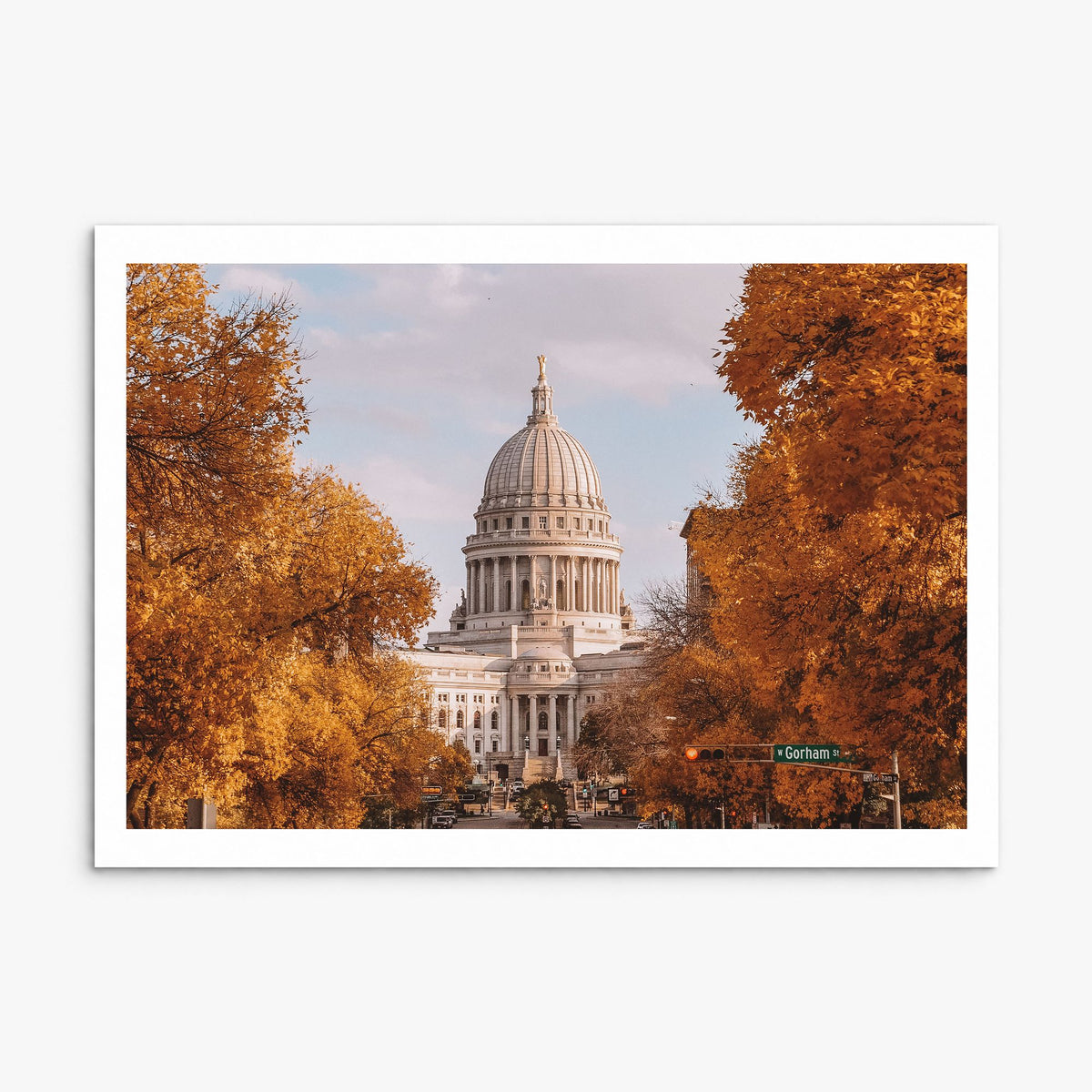 Madison Photo Poster, print only (unframed), white border