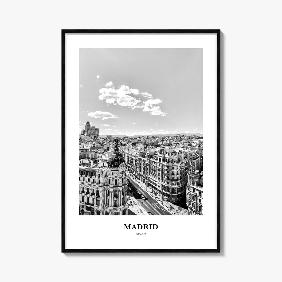 Madrid Classic No 1 Poster