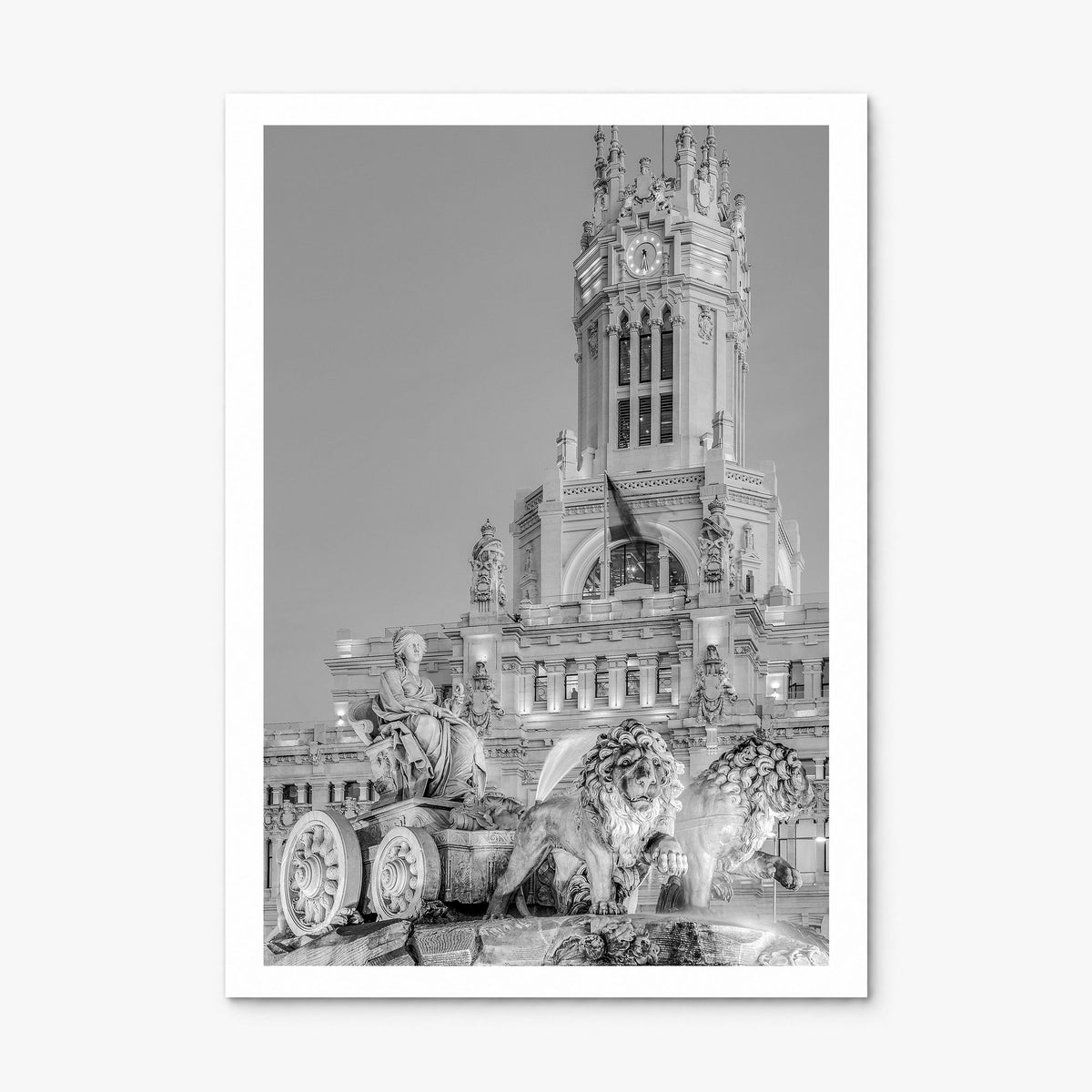 Madrid Photo No 3 Poster, print only (unframed), white border