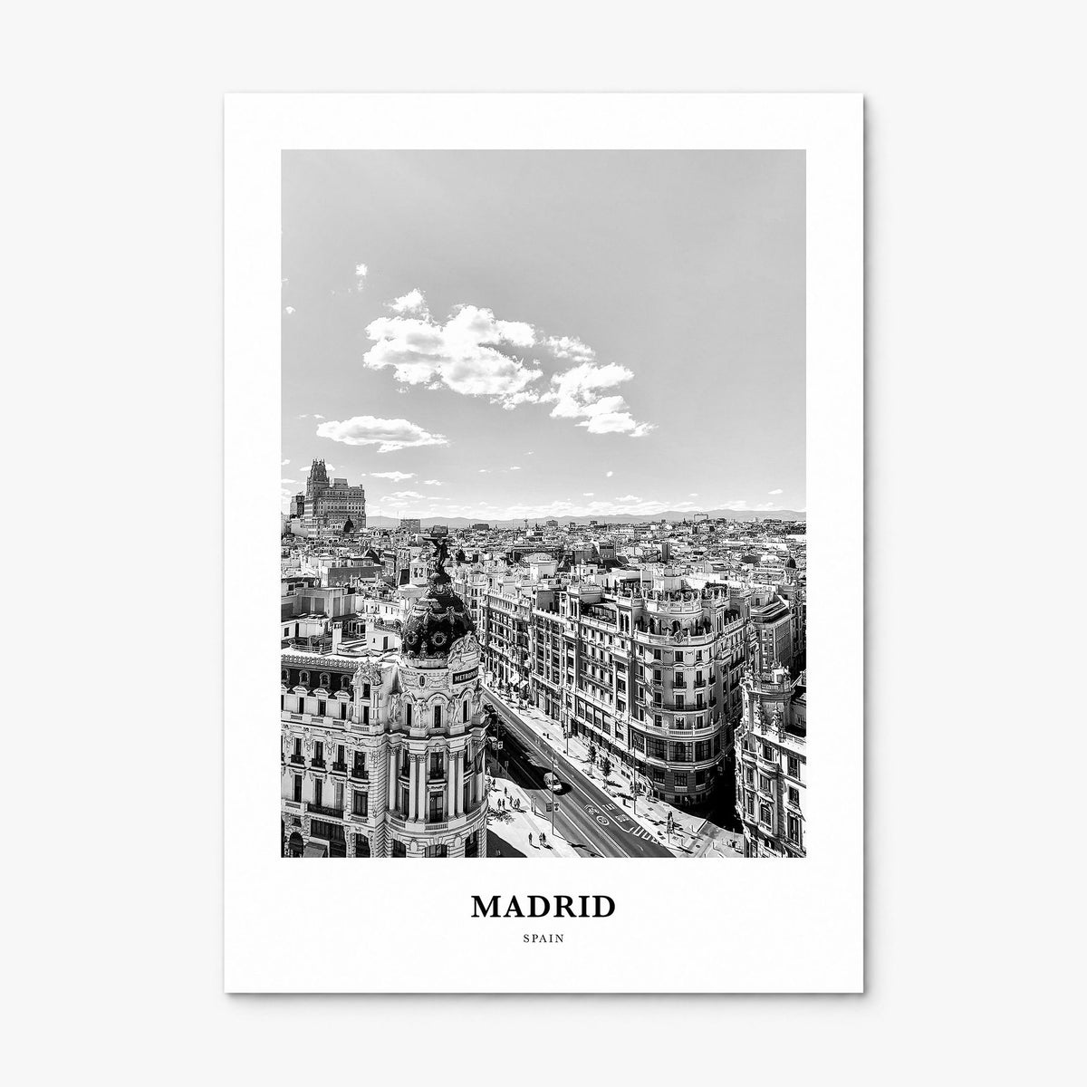 Madrid Classic No 1 Poster, print only (unframed)