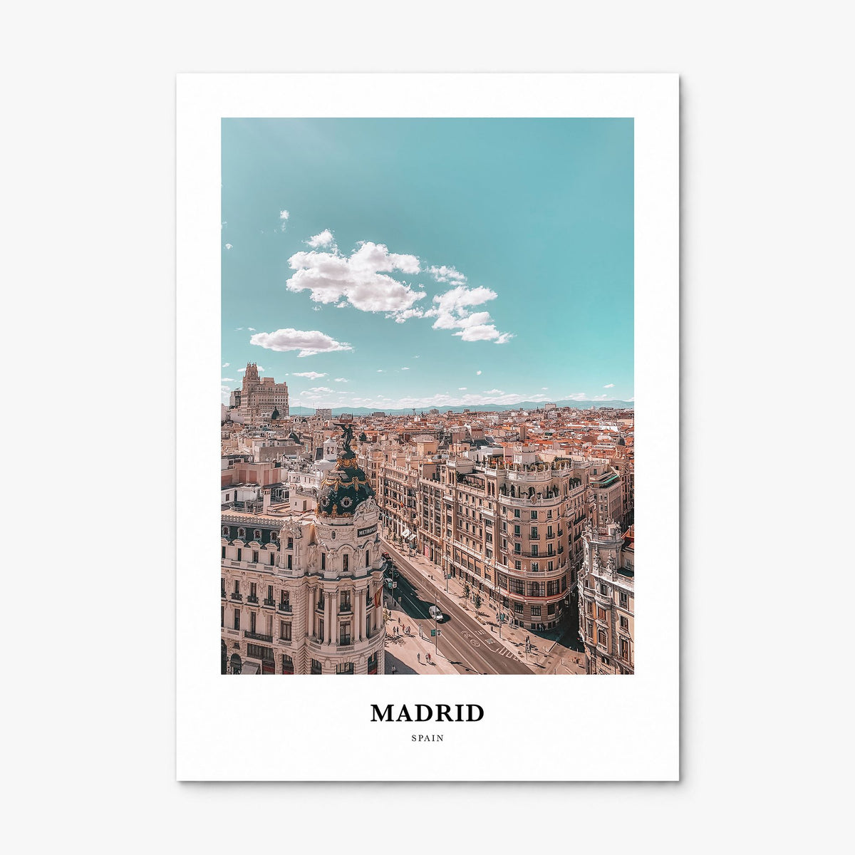 Madrid Classic No 1 Poster, print only (unframed)