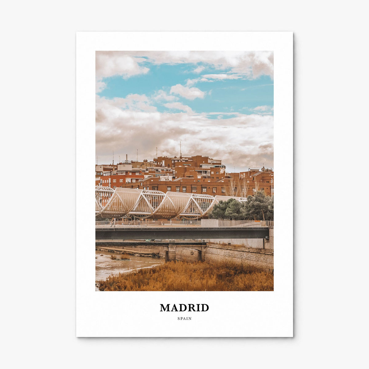 Madrid Classic No 2 Poster, print only (unframed)