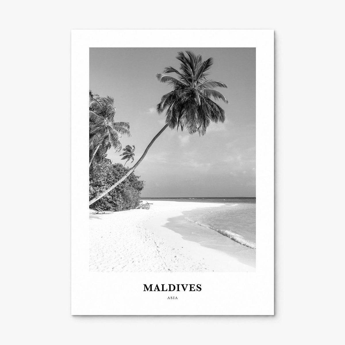 Maldives Classic No 1 Poster, print only (unframed)