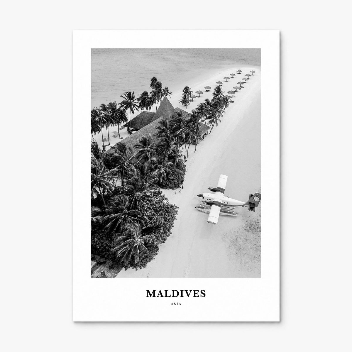 Maldives Classic No 3 Poster, print only (unframed)