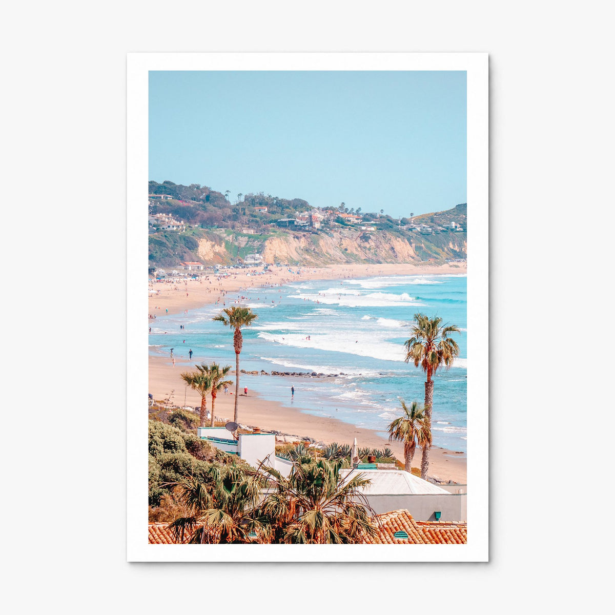 Malibu Photo No 1 Poster, print only (unframed), white border