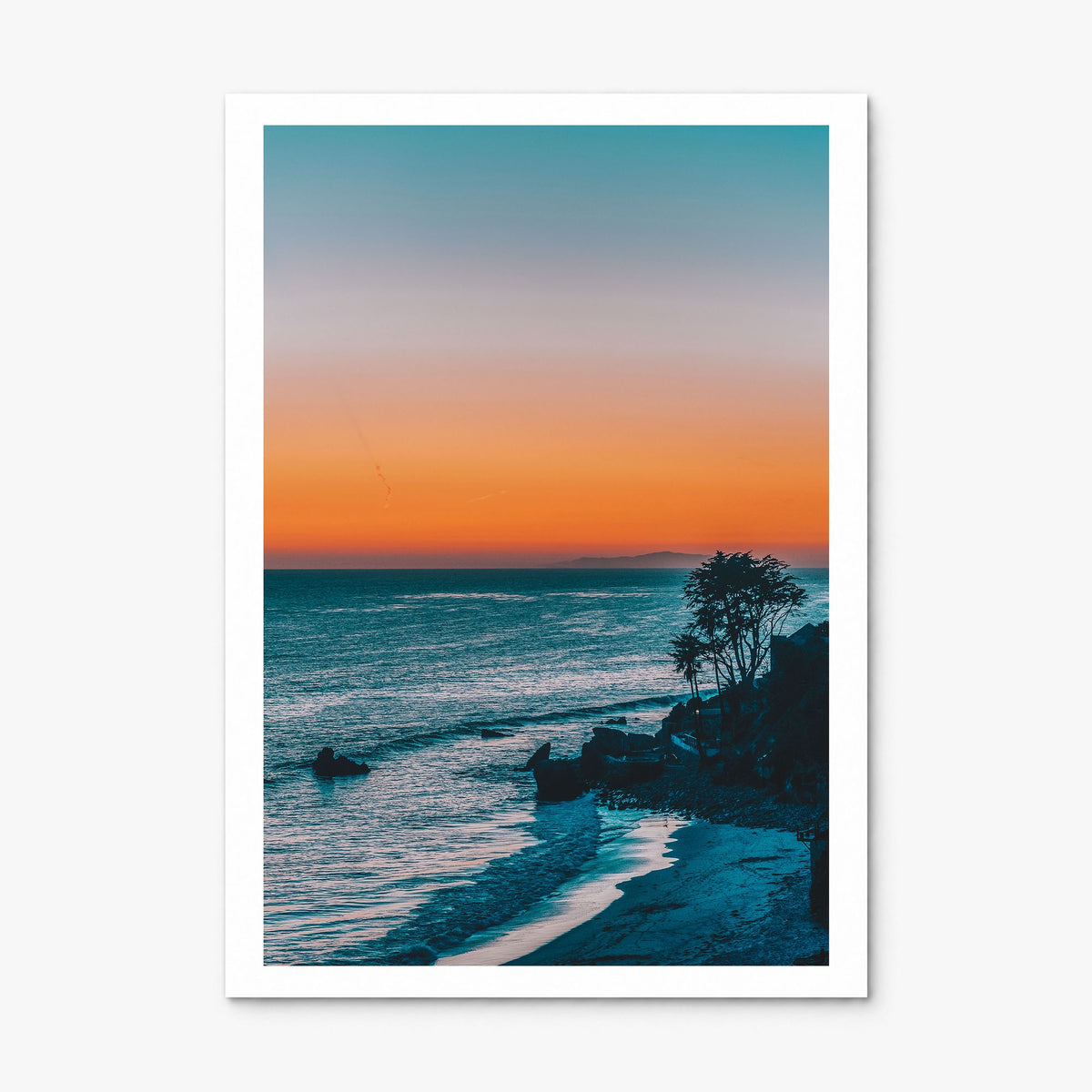 Malibu Photo No 2 Poster, print only (unframed), white border