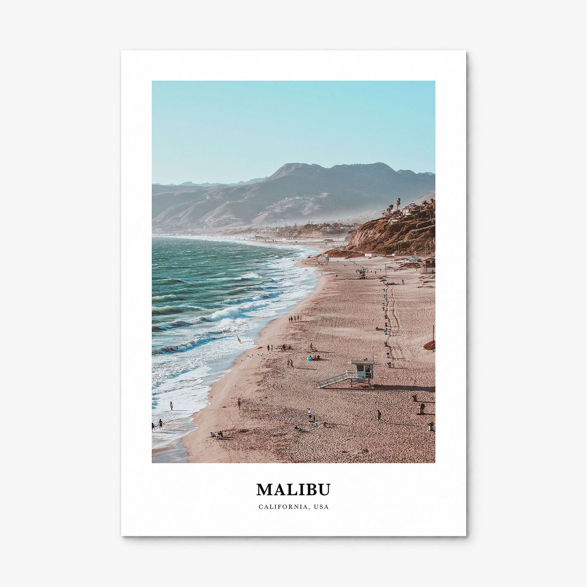 Malibu Classic Poster, print only (unframed)