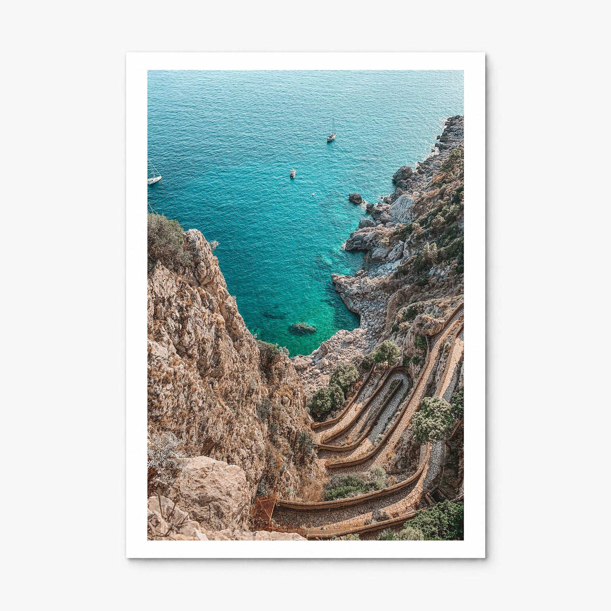 Mallorca Photo No 2 Poster, print only (unframed), white border