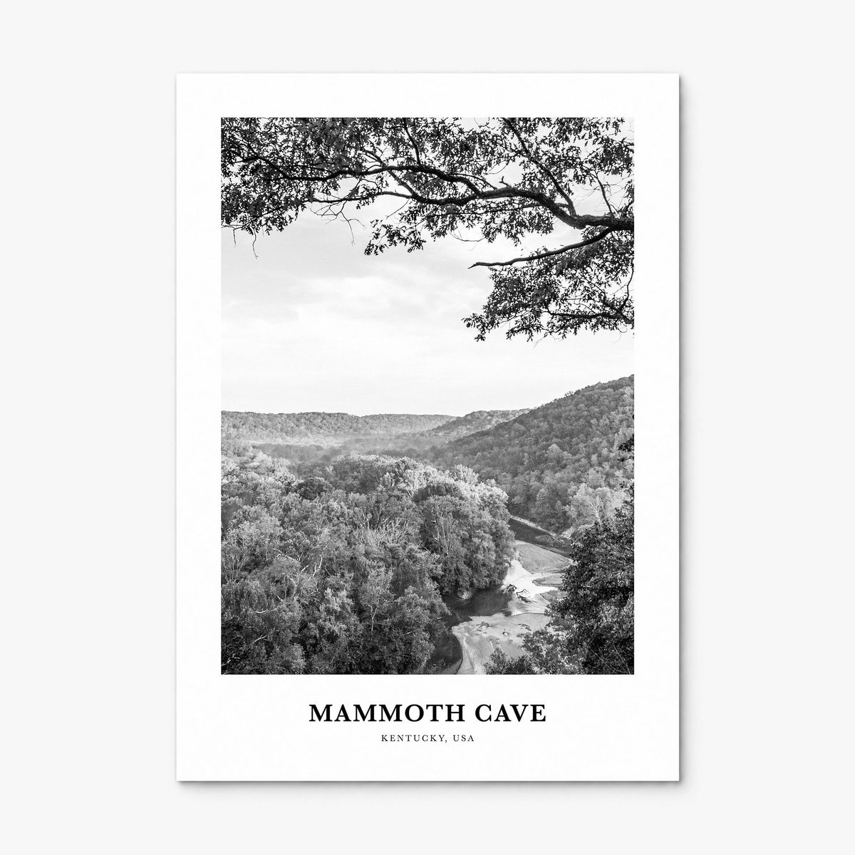 Mammoth Cave Classic Poster, print only (unframed)