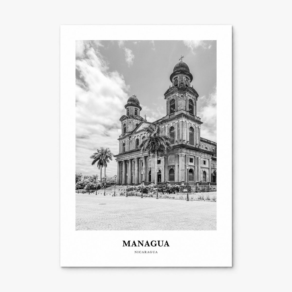 Managua Classic Poster, print only (unframed)