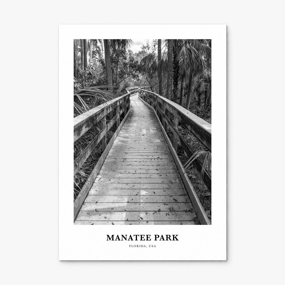 Manatee Park Classic Poster, print only (unframed)