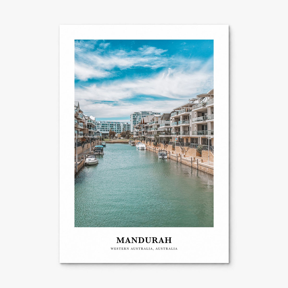Mandurah Classic Poster, print only (unframed)