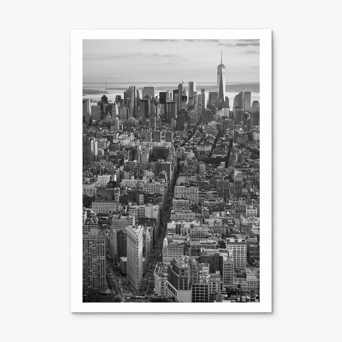 Manhattan Photo No 1 Poster, print only (unframed), white border