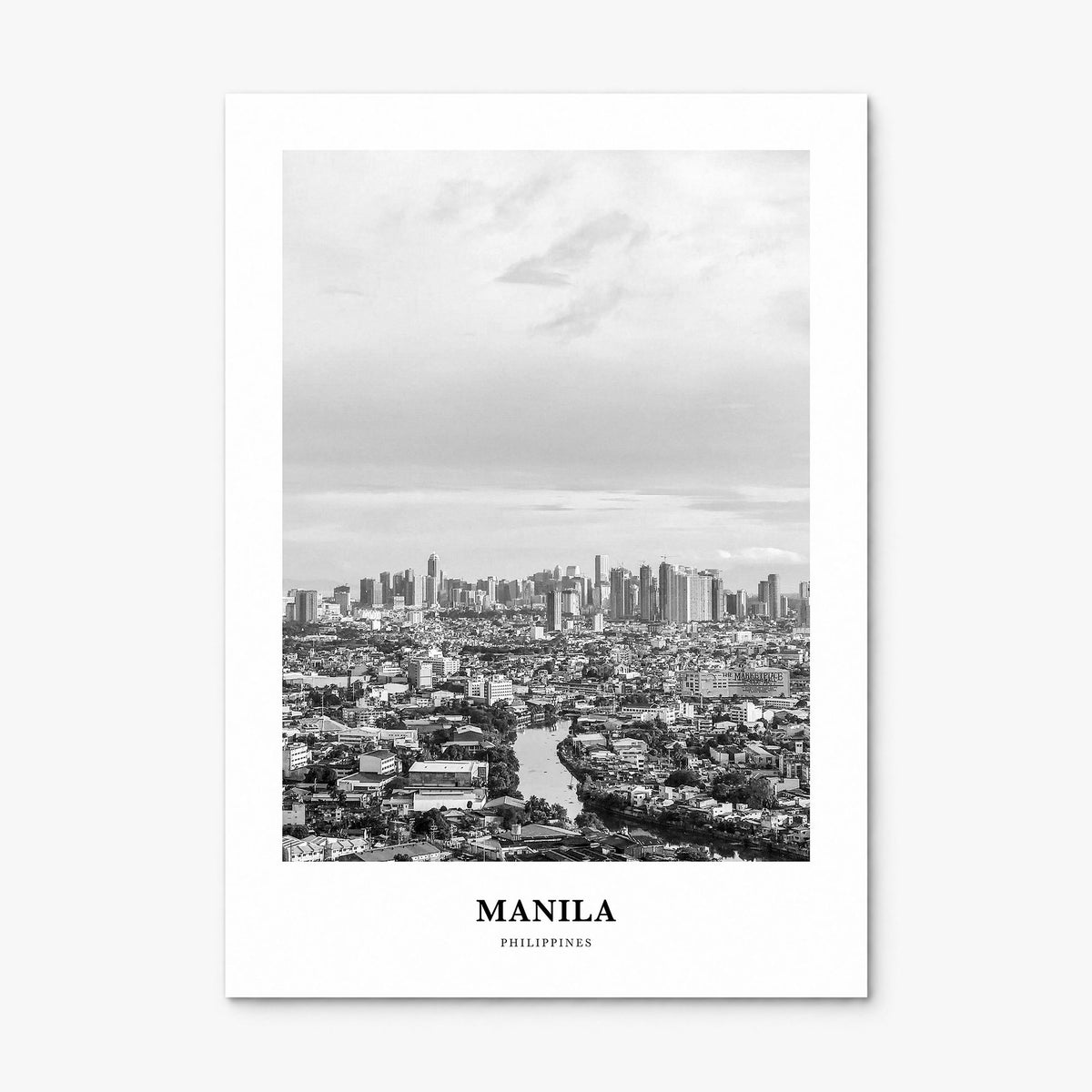 Manila Classic No 3 Poster, print only (unframed)
