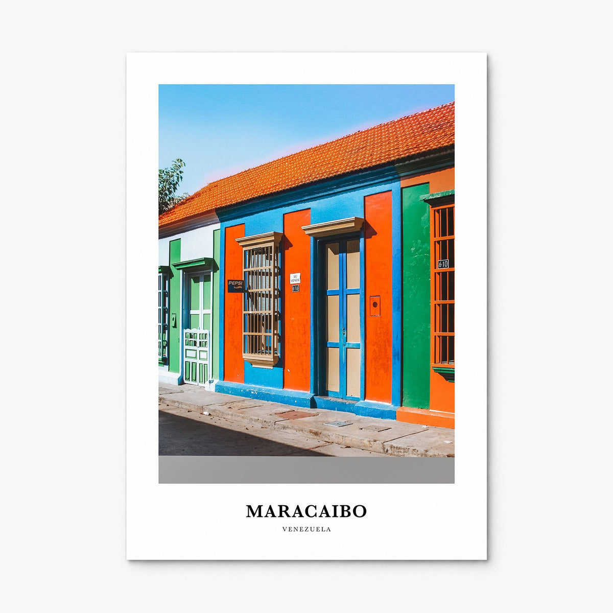 Maracaibo Classic Poster, print only (unframed)