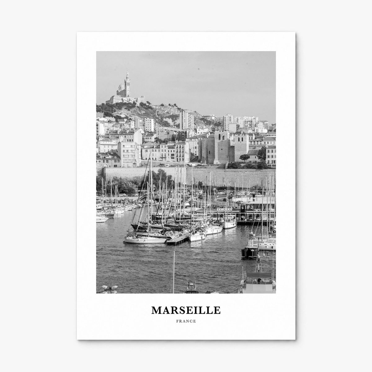 Marseille Classic Poster, print only (unframed)