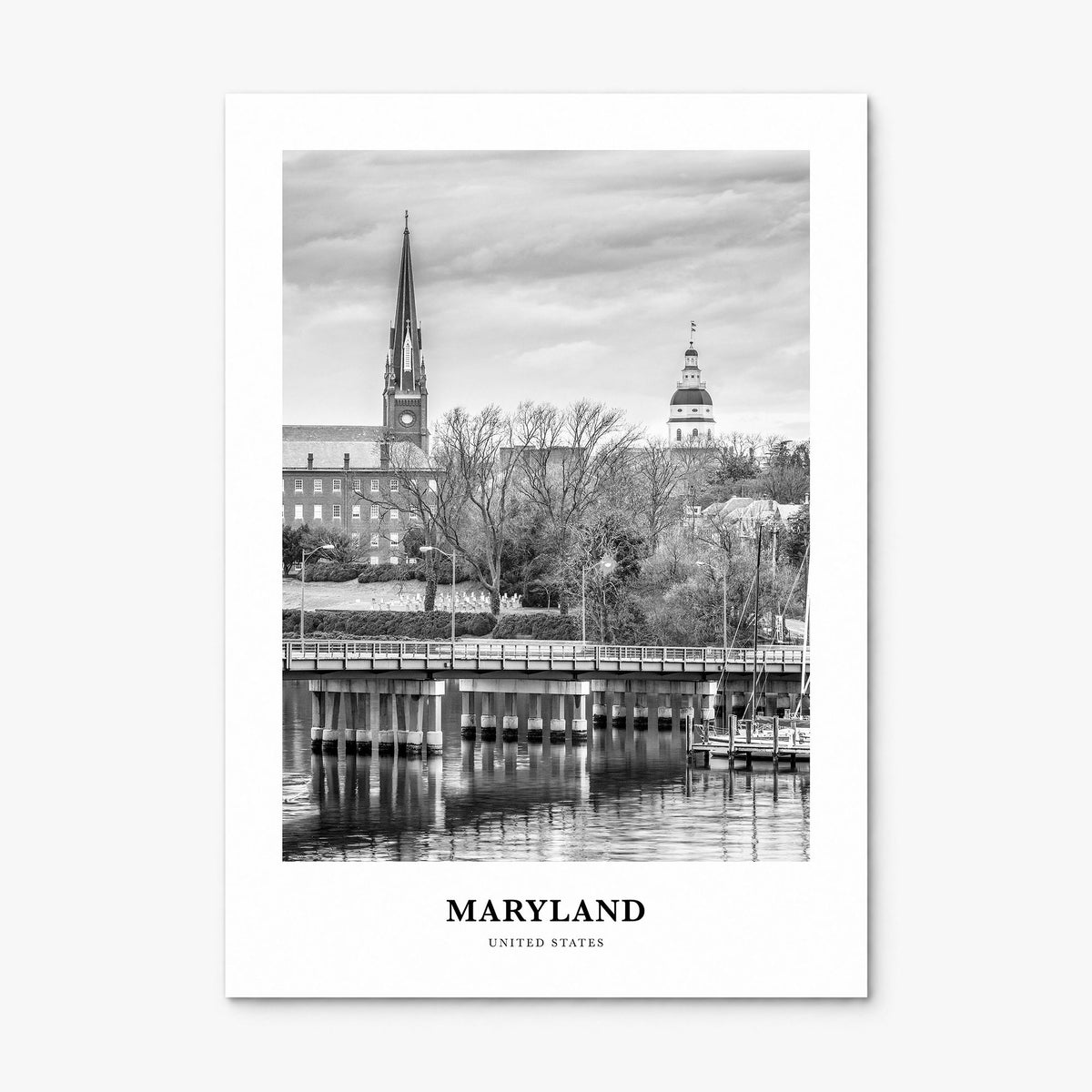 Maryland Classic Poster, print only (unframed)