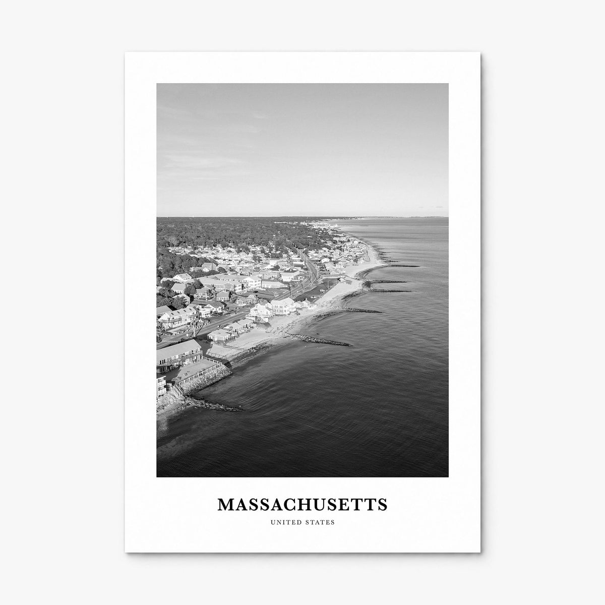 Massachusetts Classic No 1 Poster, print only (unframed)