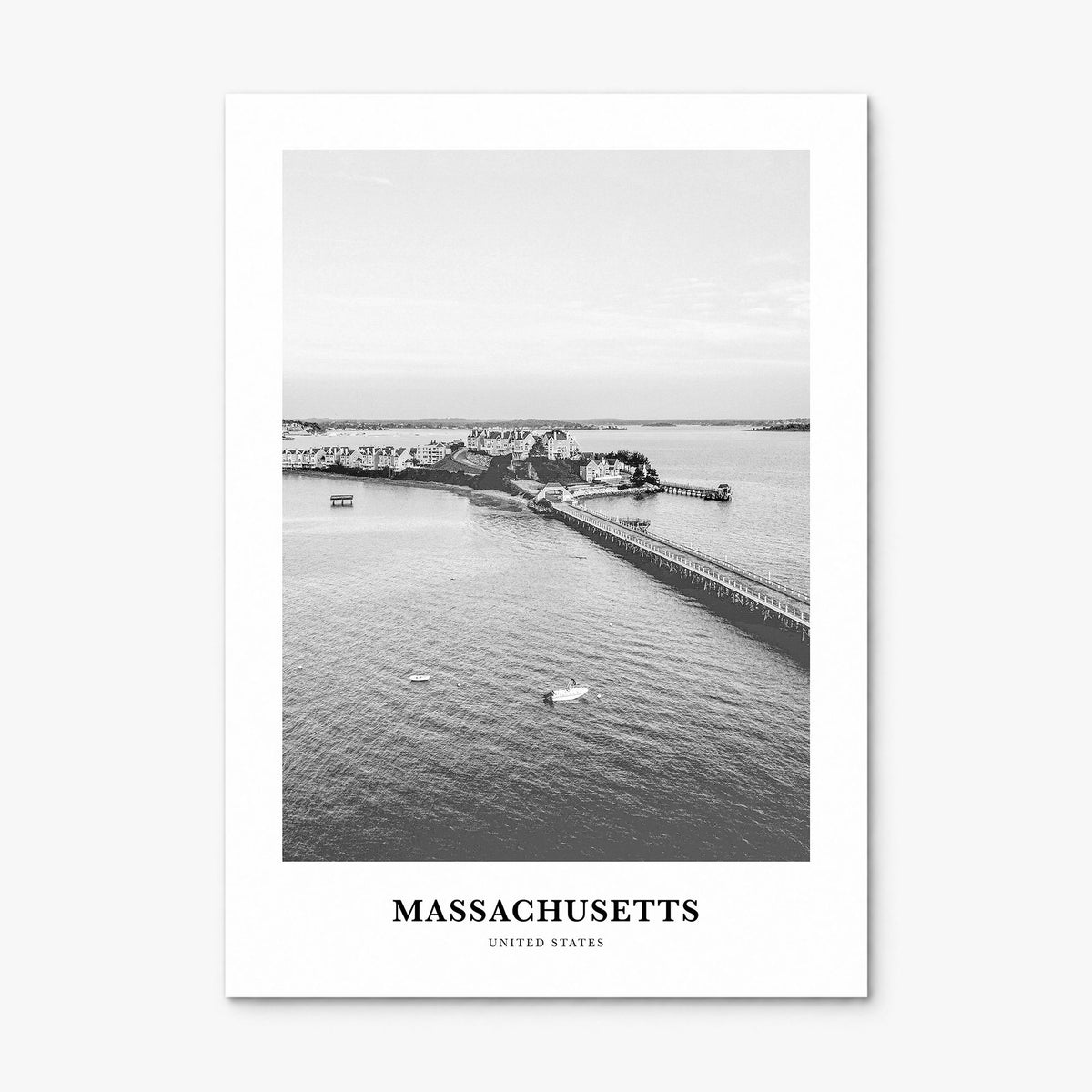 Massachusetts Classic No 2 Poster, print only (unframed)