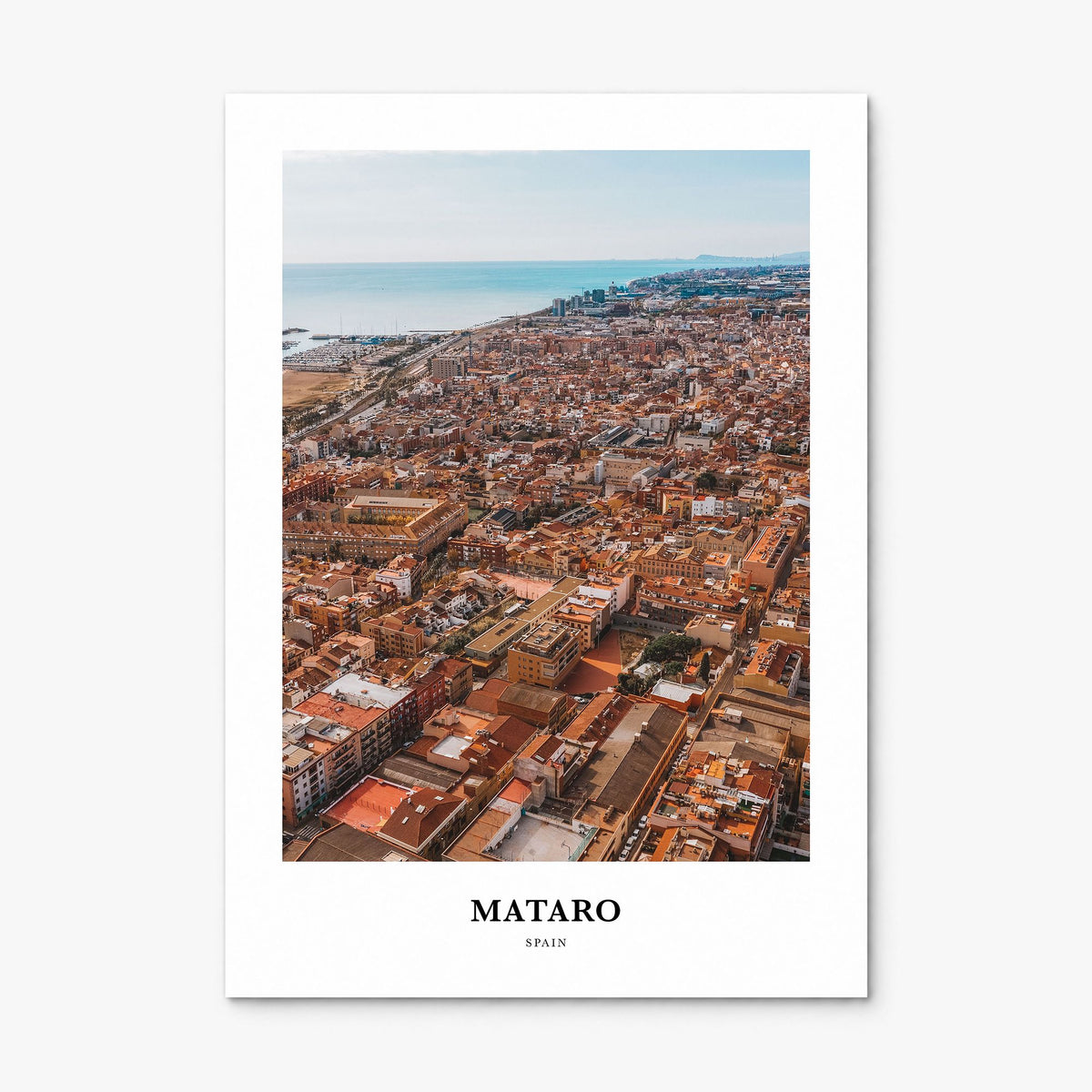Mataró Classic Poster, print only (unframed)