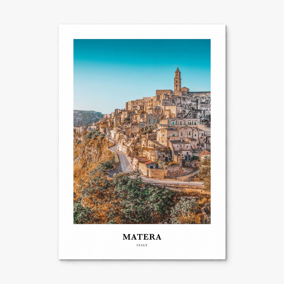 Matera Classic Poster, print only (unframed)