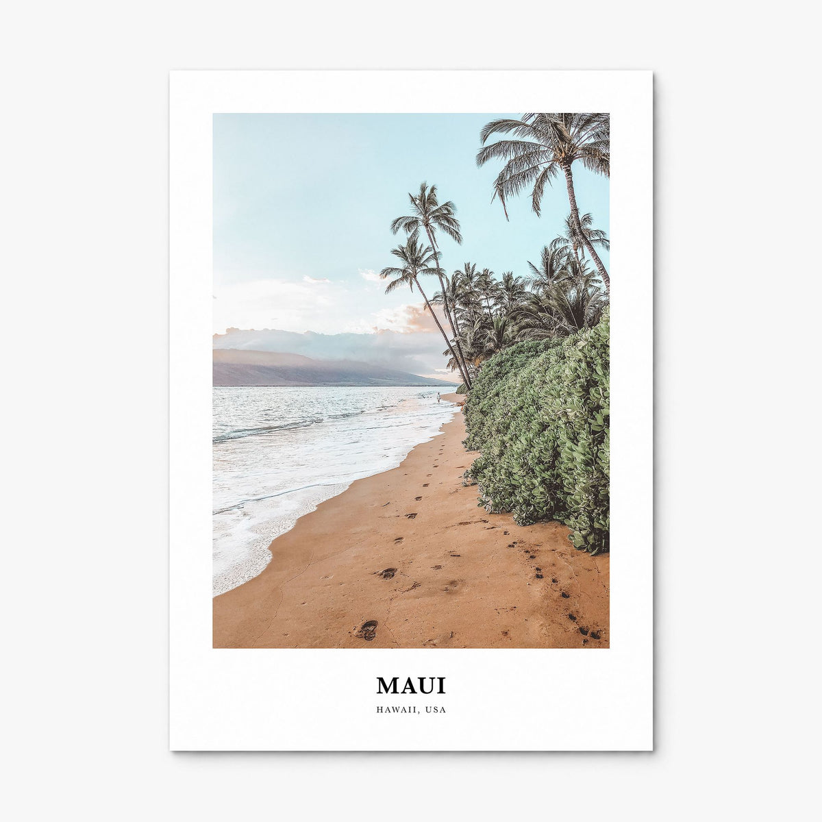Maui Classic Poster, print only (unframed)