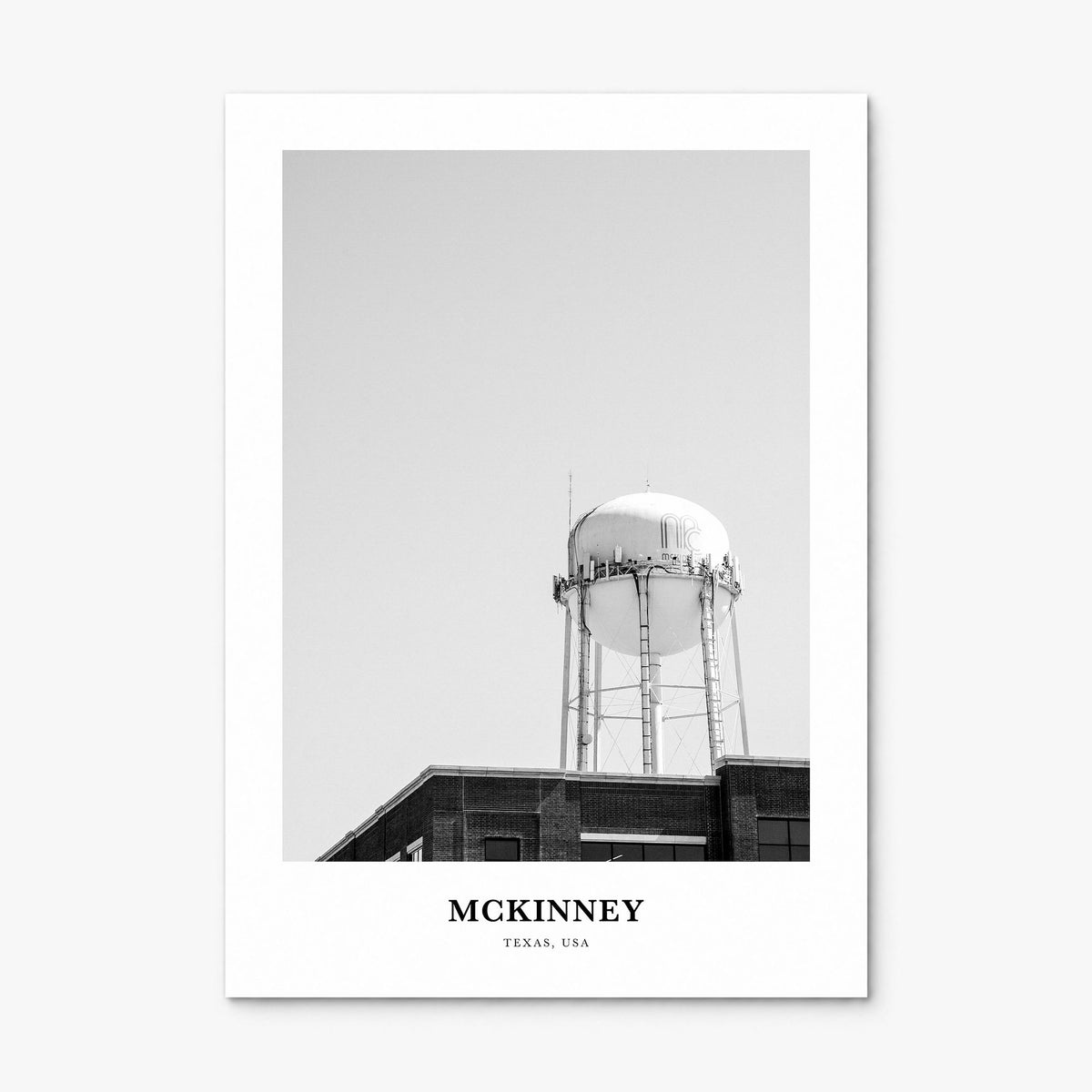McKinney Classic Poster, print only (unframed)