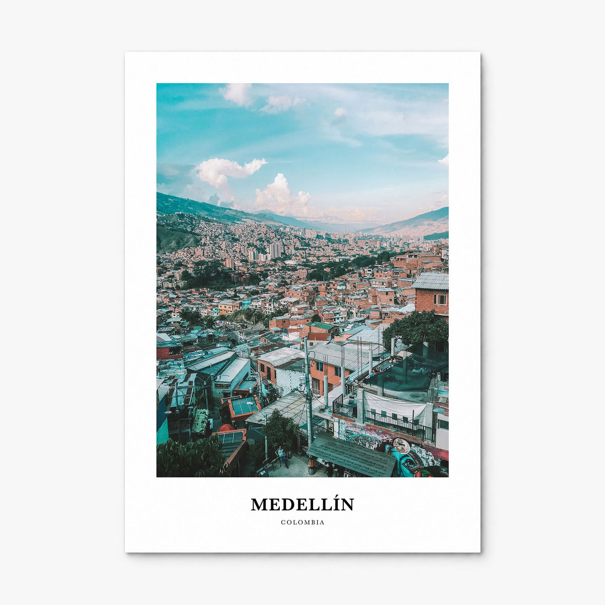 Medellín Classic Poster, print only (unframed)