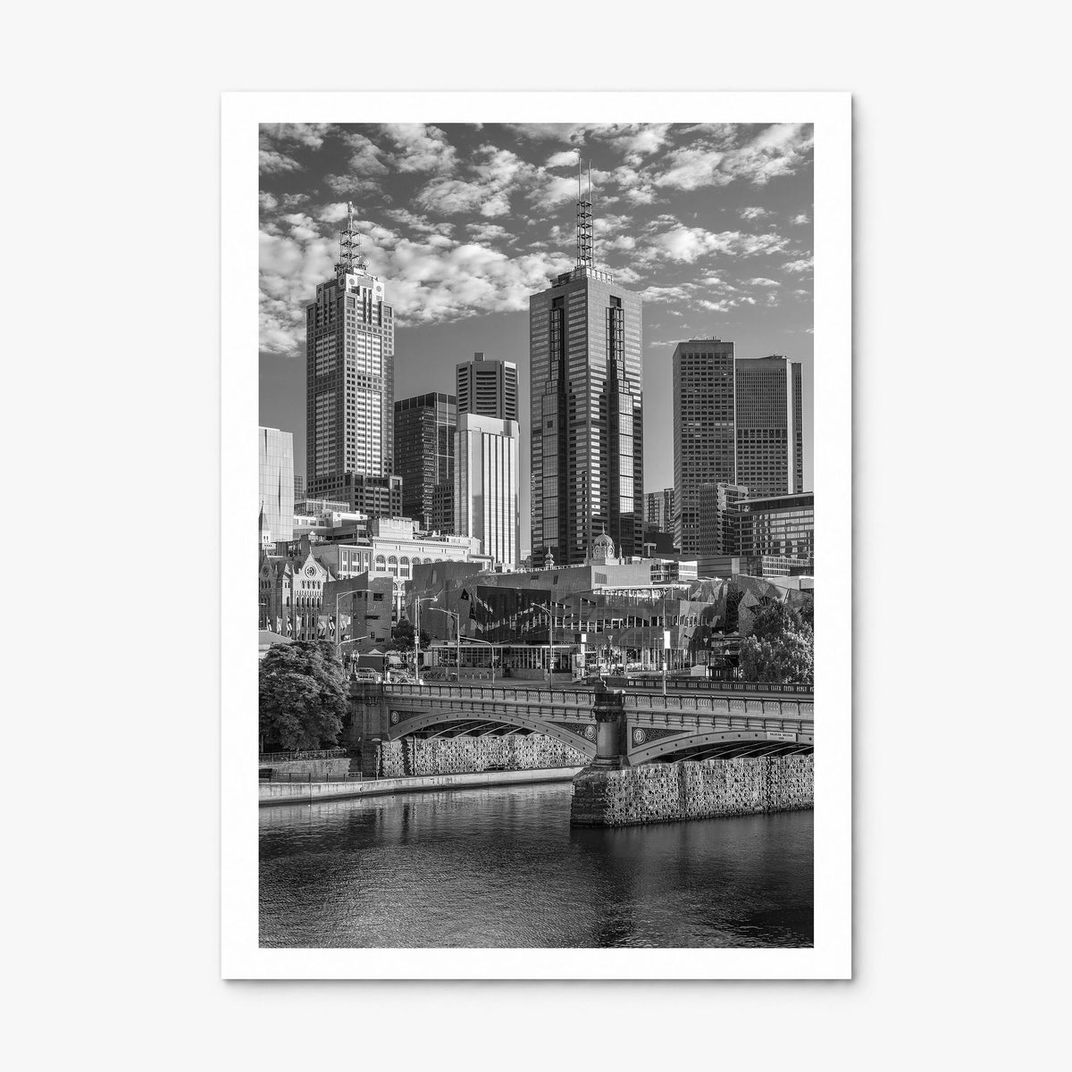 Melbourne, Australia Photo No 1 Poster, print only (unframed), white border