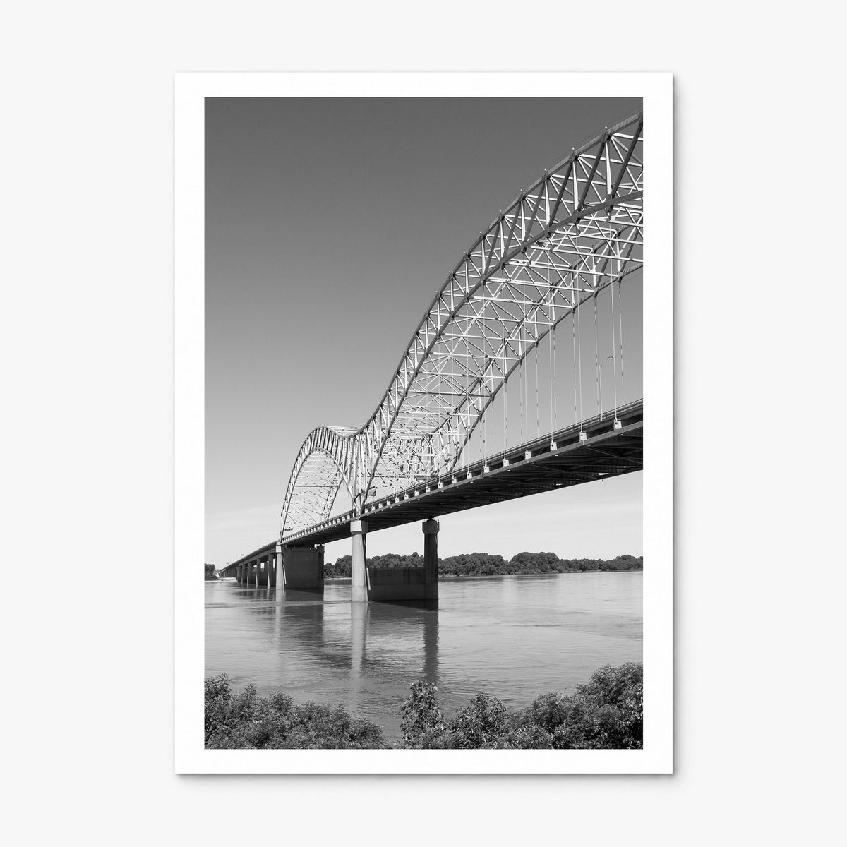 Memphis Photo No 2 Poster, print only (unframed), white border