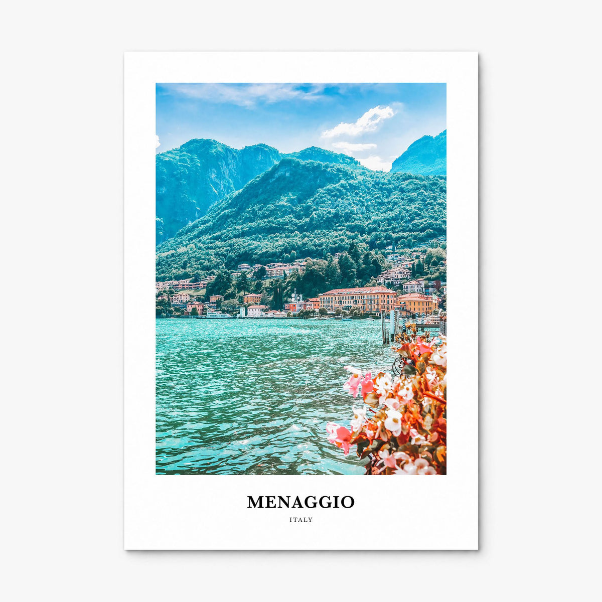 Menaggio Classic Poster, print only (unframed)