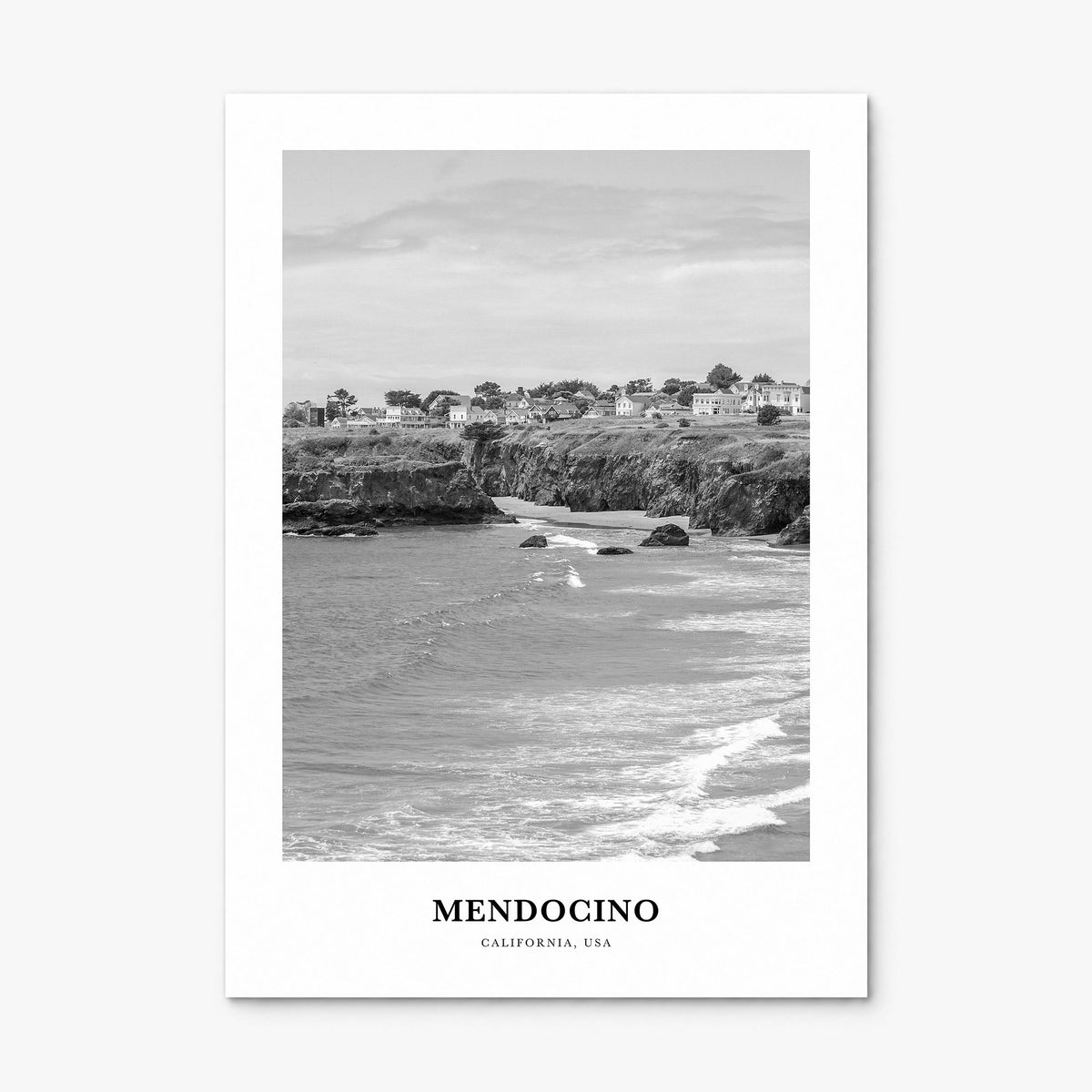 Mendocino Classic Poster, print only (unframed)